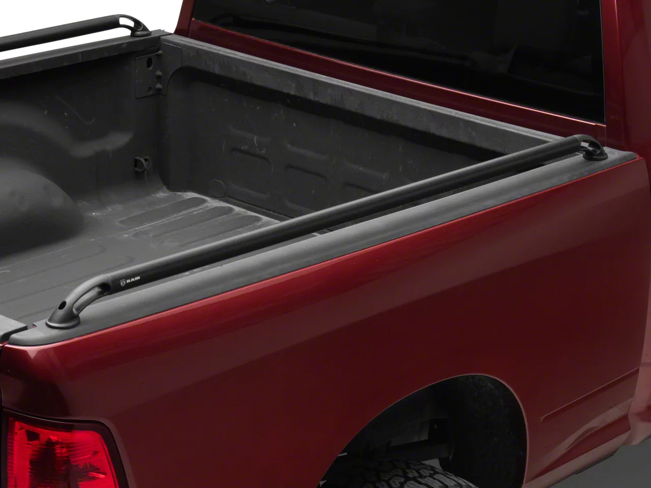RAM Licensed by RedRock RAM 2500 Locker Side Bed Rails; Black 88833-RAM ...