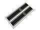RAM Licensed by RedRock RAM Head Vertical Stripe; Gloss Black (03-18 RAM 2500)