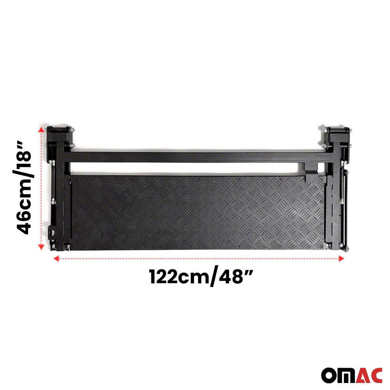 OMAC Colorado Foldable Truck Bed Step U028414 (15-22 Colorado