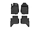OMAC Premium 3D Front and Rear Floor Liners; Black (19-24 Ranger SuperCrew)