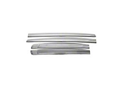 OMAC Side Door Streamer Trim Covers; Chrome (19-25 Ranger)