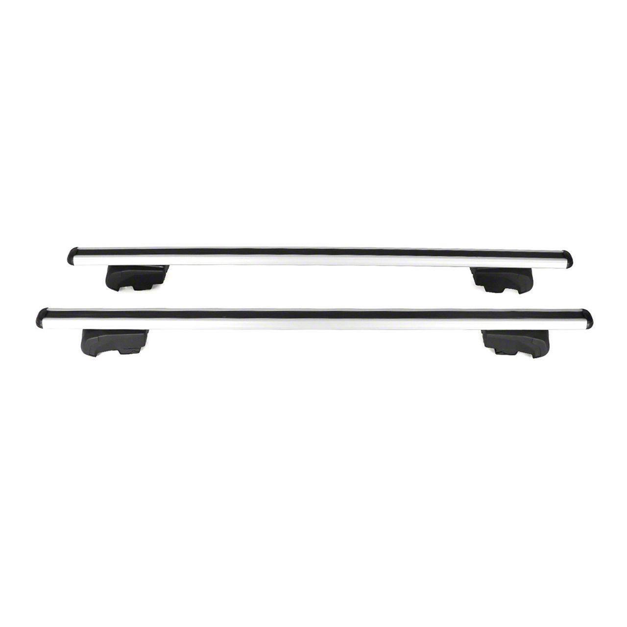 OMAC Roof Rack Cross Bars - 165Lbs Capacity Lockable Aluminum For SUV Truck