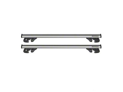 OMAC Roof Rack Cross Bars; Silver (07-14 Yukon)