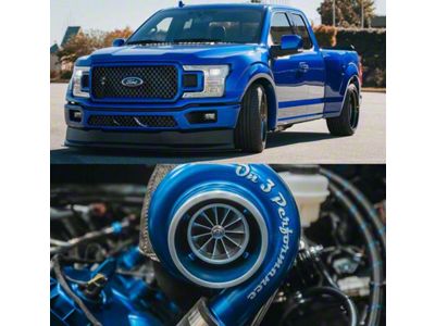 On3 Performance Twin Turbo System with 6766 Dual Ball Bearing Turbos (21-26 5.0L F-150)