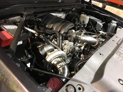 On3 Performance Single Turbo System with 7675 BMF Billet Wheel Journal Bearing Turbo (14-18 5.3L Silverado 1500)