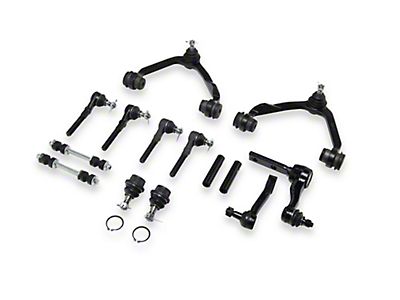 TRQ 2006 Lincoln Mark LT RWD Front Driver & Passenger Side 2 Piece Sway Bar Link Set PSA55728 アッパーコントロールアーム&スタビライザースウェイバーリンク、F-150 2004-2005 2WD 2X2と互換性あり