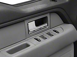 OPR Interior Door Handle; Driver Side; Chrome (09-14 F-150)