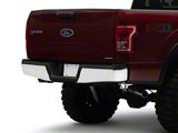 OPR OE Style Rear Bumper; Not Pre-Drilled for Backup Sensors; Chrome (15-20 F-150, Excluding Raptor)