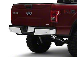 OPR OE Style Rear Bumper; Pre-Drilled for Backup Sensors; Chrome (15-20 F-150, Excluding Raptor)