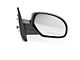 OPR Manual Adjust Foldaway Mirror; Textured Black; Passenger Side (07-13 Sierra 1500)