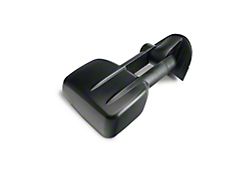 OPR Manual Foldaway Telescopic Towing Mirror; Textured Black (07-13 Sierra 1500)