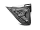 OPR Manual Foldaway Telescopic Towing Mirror; Textured Black (14-18 Silverado 1500)