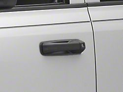 OPR Exterior Door Handle with Keyhole Opening; Front Driver Side; Textured Black (09-18 RAM 1500)