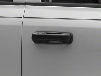 OPR Exterior Door Handle without Keyhole Opening; Front Passenger Side; Textured Black (09-18 RAM 1500)