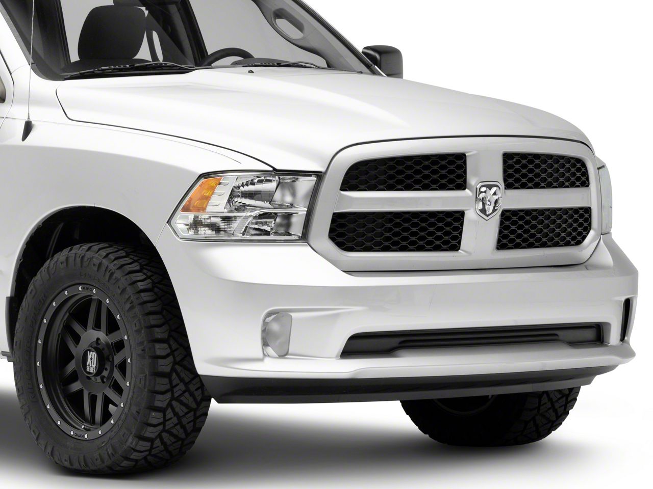 OPR RAM 1500 Front Bumper Cover; Unpainted R123144 (1318 RAM 1500