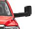OPR Power Adjust Manual Foldaway Towing Mirror with Puddle Light, Turn Signal and Temperature Sensor; Textured Black; Driver Side (19-24 RAM 1500 w/ Factory Manual Folding Mirrors)