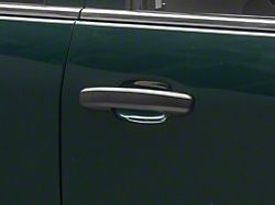 OPR Exterior Door Handle and Cover with Keyhole Opening; Front Passenger Side; Textured Black (14-18 Sierra 1500)