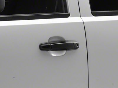 OPR Exterior Door Handle; Front Driver Side; Black Primed (07-13 Sierra 1500)