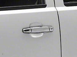 OPR Exterior Door Handle with Keyhole Opening; Chrome; Front Driver Side (07-13 Sierra 1500)