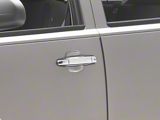 OPR Exterior Door Handle with Keyhole Opening; Chrome; Front Driver Side (07-13 Sierra 1500)