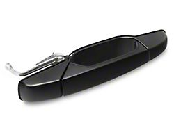 OPR Exterior Door Handle; Rear Passenger Side; Black Primed (07-13 Sierra 1500)