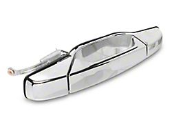 OPR Exterior Door Handle; Rear Passenger Side; Chrome (07-13 Sierra 1500)
