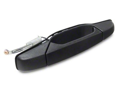 OPR Exterior Door Handle; Rear Passenger Side; Textured Black (07-13 Sierra 1500)