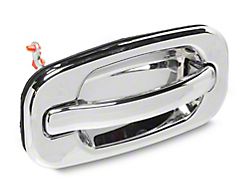 OPR Exterior Door Handle without Keyhole Opening; Front Passenger Side; Chrome (99-06 Sierra 1500)