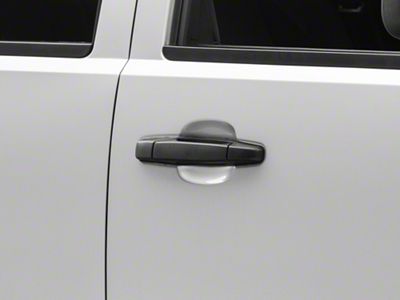 OPR Exterior Door Handle without Keyhole Opening; Front Passenger Side; Textured Black (07-13 Sierra 1500)