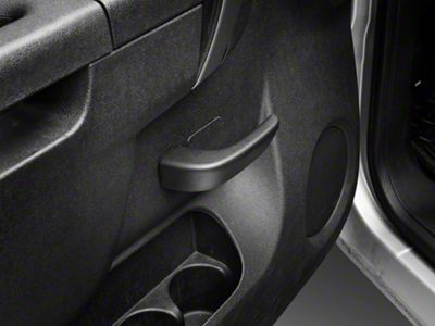 OPR Interior Door Handle; Front Driver Side; Textured Black (07-13 Sierra 1500)
