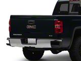 OPR OE Style Rear Bumper; Not Pre-Drilled for Backup Sensors; Chrome (14-18 Sierra 1500)