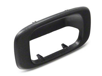 OPR Tailgate Handle Bezel; Textured Black (99-06 Sierra 1500)