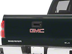 OPR Tailgate Handle with Keyhole, with Camera Hole; Textured Black (14-15 Sierra 1500)