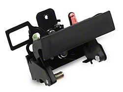 OPR Tailgate Handle with Keyhole Opening; Textured Black (07-13 Sierra 1500)