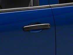 OPR Exterior Door Handle and Cover with Keyhole Opening; Front Driver Side; Textured Black (14-18 Silverado 1500)
