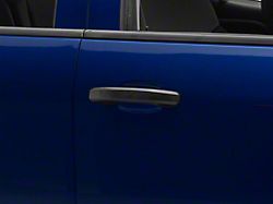 OPR Exterior Door Handle and Cover with Keyhole Opening; Front Passenger Side; Textured Black (14-18 Silverado 1500)