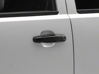 OPR Exterior Door Handle; Front Driver Side; Black Primed (07-13 Silverado 1500)