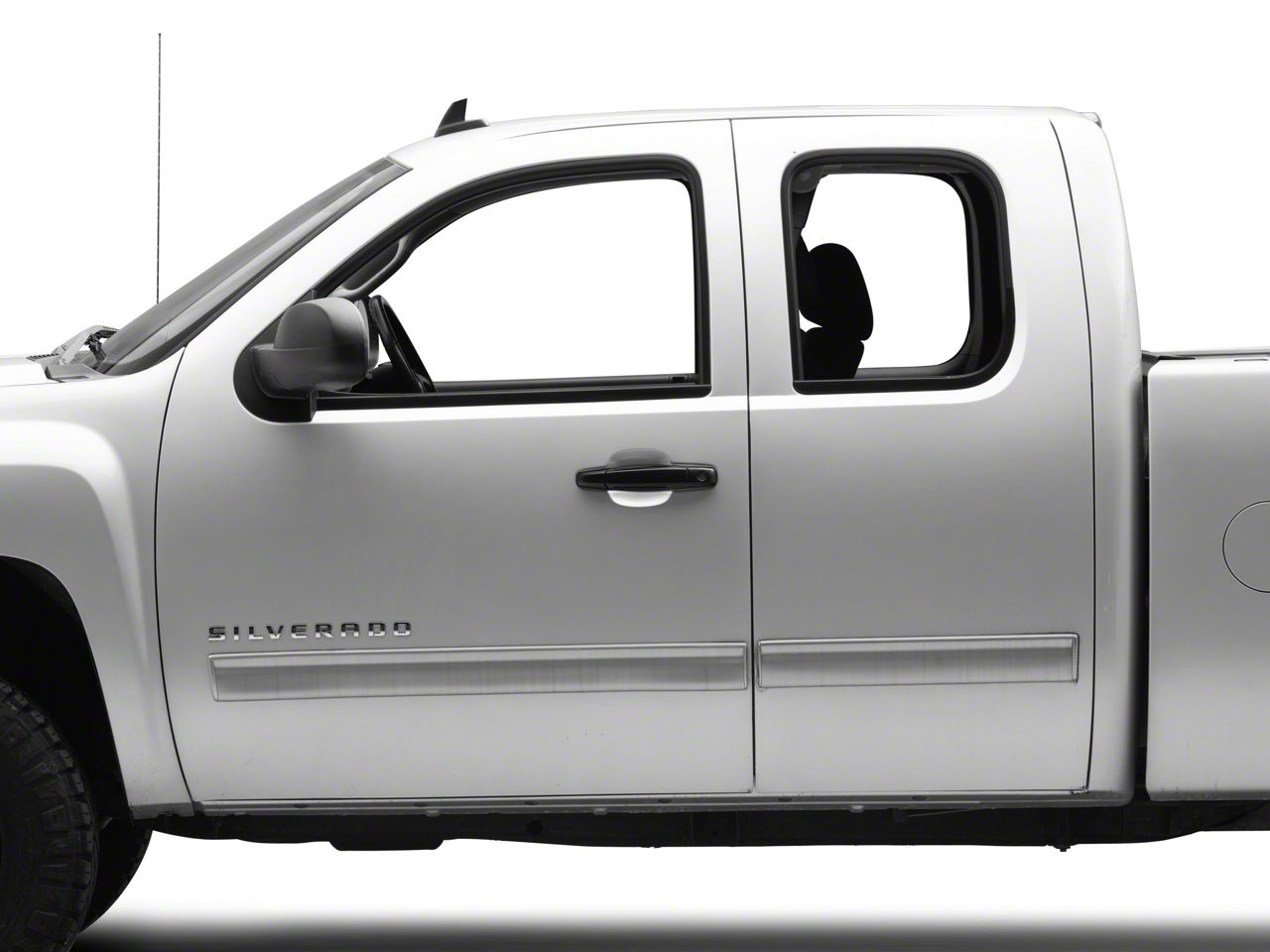 Maniglia Esterna Posteriore Lato Guida Per Chevrolet Silverado/GMC Sierra 2007-2014 - Nero - Foto 2