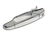 OPR Exterior Door Handle with Keyhole Opening; Chrome; Front Driver Side (07-13 Silverado 1500)