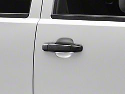 OPR Exterior Door Handle without Keyhole Opening; Front Passenger Side; Textured Black (07-13 Silverado 1500)