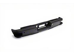 OPR OE Style Steel Rear Bumper; Pre-Drilled for Backup Sensors; Black (14-18 Silverado 1500)