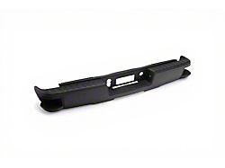 OPR OE Style Step Rear Bumper; Not Pre-Drilled for Backup Sensors; Black (14-18 Silverado 1500)