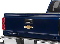 OPR Tailgate Handle with Keyhole, with Camera Hole; Textured Black (14-15 Silverado 1500)