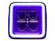 Oracle 3-Inch Off-Road Series Square LED Light with UV/Purple Halo; Spot Beam (Universal; Some Adaptation May Be Required)