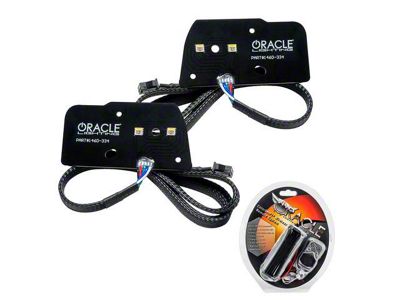 Oracle ColorSHIFT RGB+W Headlight DRL Upgrade Kit (21-23 F-150 w/ Factory LED Reflector Headlights)