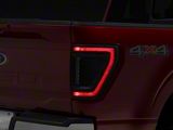 Oracle Flush Style LED Tail Lights; Black Housing; Clear Lens (21-26 F-150 w/o Onboard Scales)