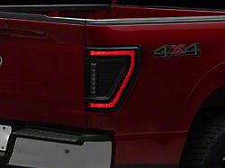 Oracle Flush Style LED Tail Lights; Black Housing; Smoked Lens (21-26 F-150)