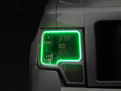 Oracle LED Halo Headlight Conversion Kit (09-14 F-150 w/ Factory Halogen Headlights)