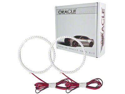 Oracle LED Halo Headlight Conversion Kit (13-18 RAM 1500 w/ Factory Halogen Projector Headlights)