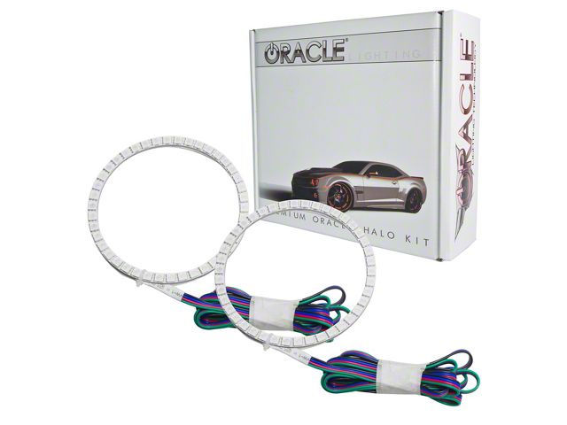 Oracle LED Halo Projector Headlight Conversion Kit; ColorSHIFT (13-14 F-150 w/ Factory Projector/HID Headlights)
